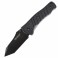 Нож складной Ontario Utilitac 2 JPT-4S (длина: 200мм, лезвие: 83мм, чёрное), черный 8914