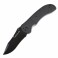 Нож складной Ontario Utilitac 2 Tactical JPT-3R (длина: 200мм, лезвие: 89мм), черный 8902
