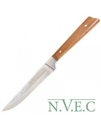 Нож бытовой, для овощей Спутник (240х27х1.5мм), с притыном