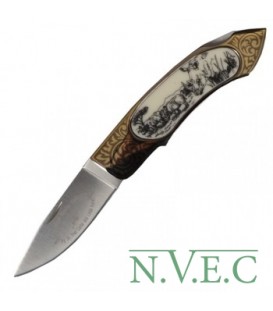 Нож складной GIGAND FC-9788A Носорог (длина: 18.0см, лезвие: 7.7см)