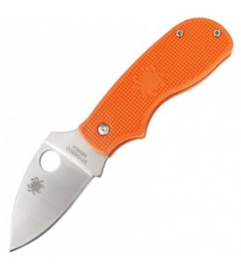 Нож складной Spyderco K040 (длина: 15см, лезвие: 6.5см), оранжевый