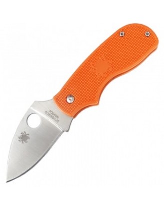 Нож складной Spyderco K040 (длина: 15см, лезвие: 6.5см), оранжевый