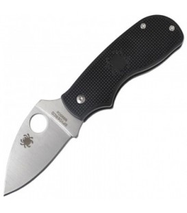 Нож складной Spyderco K040 (длина: 15см, лезвие: 6.5см), черный