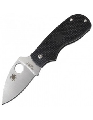 Нож складной Spyderco K040 (длина: 15см, лезвие: 6.5см), черный