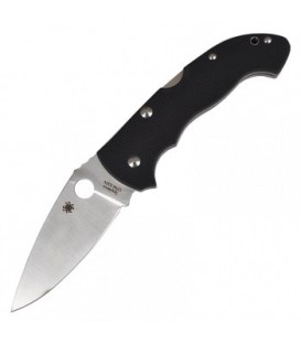 Нож складной SPYDERCO Manix (длина: 22.0см, лезвие: 9.5см), черный