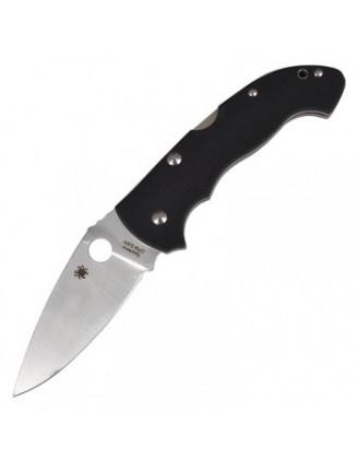 Нож складной SPYDERCO Manix (длина: 22.0см, лезвие: 9.5см), черный