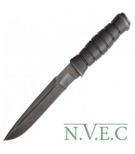 Нож фиксированный Бiла Зброя УКР-БР  (длина: 287мм, лезвие: 163мм, сталь: Х12МФ), рукоять эбонит