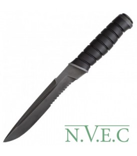 Нож фиксированный Бiла Зброя УКР-СР (длина: 287мм, лезвие: 163мм, сталь: Х12МФ), рукоять эбонит