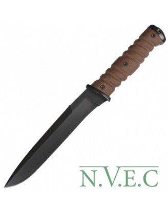 Нож фиксированный Бiла Зброя Шквал (длина: 265мм, лезвие: 145мм, сталь: СТ70)