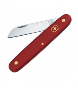 Нож складной, садовый Victorinox (100мм), красный 3.9050