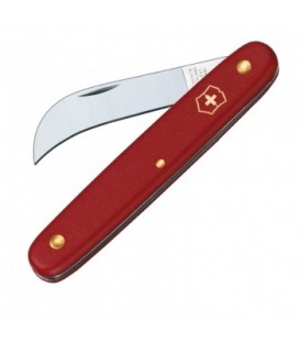 Нож складной, садовый Victorinox (100мм), красный 3.9060
