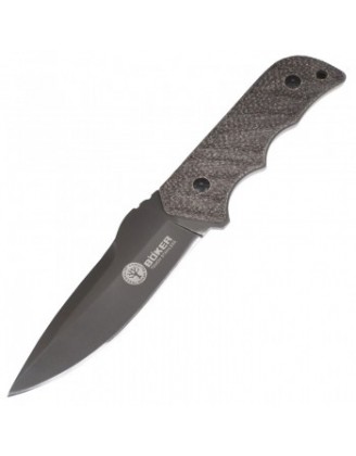 Нож фиксированный Boker ZD-075 (длина: 22.5см, лезвие: 11.5см), ножны кожа