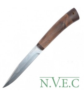 Нож А&Р Заноза, рукоять дерево (длина:22.5см, лезвие: 12.0см), ножны кожа