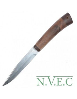 Нож А&Р Заноза, рукоять дерево (длина:22.5см, лезвие: 12.0см), ножны кожа