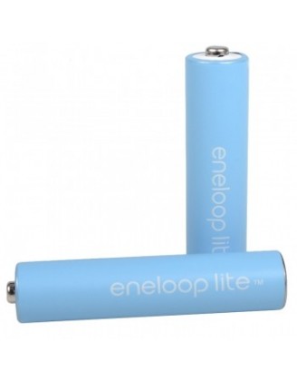 Аккумулятор никель-металлогидридный Ni-MH AAA (HR03) Panasonic Eneloop Lite 1.2V (550mAh), 2 шт.