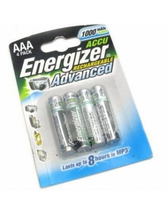 Аккумулятор никель-металлогидридный Ni-MH AAA (R03) Energizer, 1.2V (1000mAh)