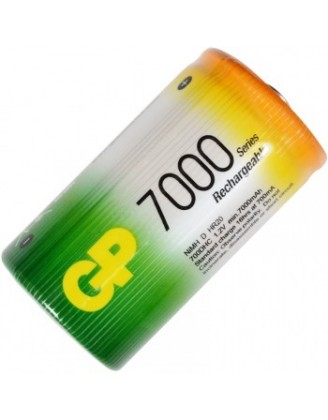 Аккумулятор никель-металлогидридный Ni-MH D (R20) GP, 1.2V (7000mAh)