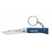 Нож Opinel серии Tradition Keyring №04, брелок, клинок 5см., нерж.сталь, граб, синий, кольцо для ключей (12 шт./уп.)