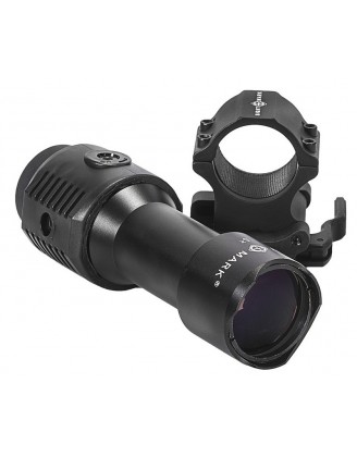 Увеличитель Sightmark х5 на Waever/Picatinny, быстросъемный, откидной кронштейн, черный, 340гр.