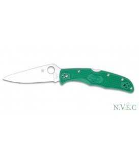 Нож Spyderco Endura 4 Flat Ground, ц:зеленый