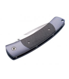 Нож Boker Plus "Titanium Blues" Клинок 6.4 cm. Скл. 01BO025