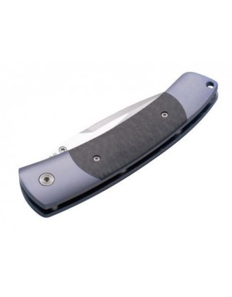 Нож Boker Plus "Titanium Blues" Клинок 6.4 cm. Скл. 01BO025