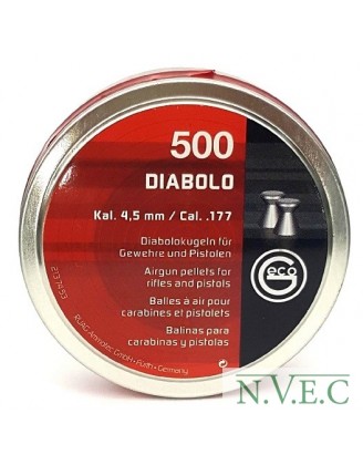 Пульки Geco DIABOLO 4,5 мм (500 шт./бан.)