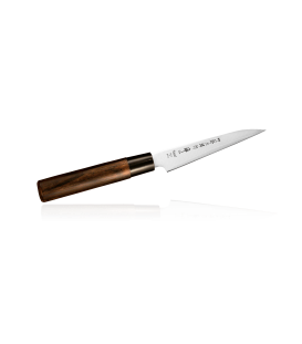Нож для чистки овощей и фруктов Tojiro “Zen” DP , 70 мм, сталь VG-10, 3 слоя, рукоять дерево (FD-560)