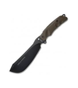 Нож Fox Parang Jungle Black Blade , green handle