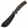 Нож Fox Parang Jungle Black Blade , green handle