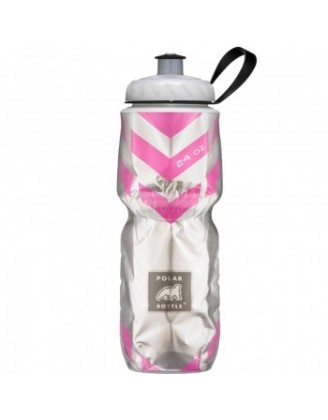 Термобутылка Polar Bottle Chevron (720мл), pink