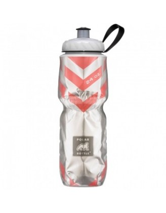 Термобутылка Polar Bottle Chevron (720мл), red