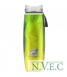 Термобутылка Polar Bottle Ergo Halftone (650мл), green