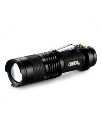 Фонарь фокусируемый SIPIK SK68 (Cree XP-E Q5, 250 люмен, 3 режима, 1x14500/AA), черный Фонарь фокусируемый SIPIK SK68 (Cree XP-E Q5, 250 люмен, 3 режима, 1x14500/AA), черный