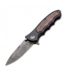 Нож Boker Leopard Damast III Amboina