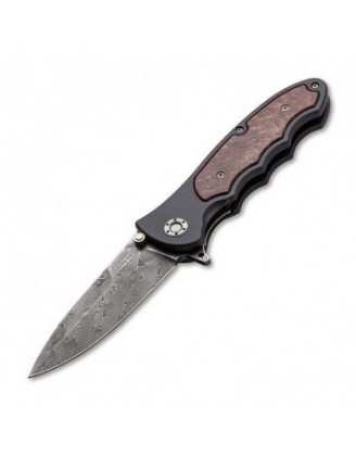 Нож Boker Leopard Damast III Amboina