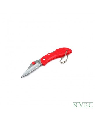 Нож складной Ganzo G623S (длина: 110мм, лезвие: 45мм, сатин), красный