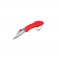 Нож складной Ganzo G623S (длина: 110мм, лезвие: 45мм, сатин), красный