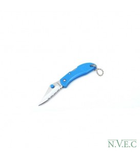Нож складной Ganzo G623S (длина: 110мм, лезвие: 45мм, сатин), синий
