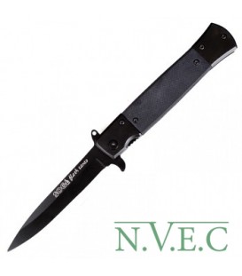Нож складной полуавтомат SOG KS-931B (длина: 22.0см, лезвие: 10.0см), черный
