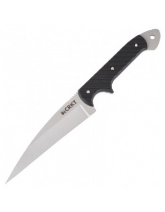 Нож фиксированный CRKT Dragon Fighting Knife Silver-Black (длина: 236мм, лезвие: 111мм)