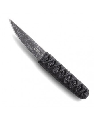 Нож фиксированный CRKT Obake Skoshi (длина: 135мм, лезвие: 60мм, черное)