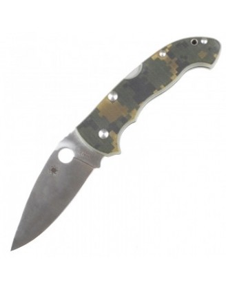 Нож складной SPYDERCO Manix (длина: 22.0см, лезвие: 9.5см), камуфляжный