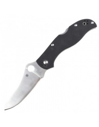 Нож складной Spyderco Stretch (длина: 210мм, лезвие: 94мм), черный