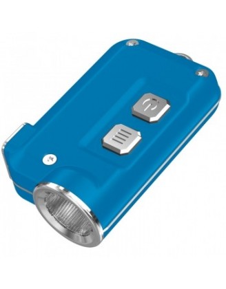 Фонарь Nitecore TINI (Cree XP-G2 S3 LED, 380 люмен, 4 режима, USB), синий