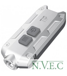 Фонарь Nitecore TIP Luxury Edition (Cree XP-G2, 360 люмен, 4 режима, USB), серебряный/серый