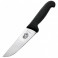 Нож бытовой, кухонный Victorinox Fibrox Butcher (лезвие: 160мм), черный 5.5203.16