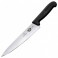 Нож бытовой, кухонный Victorinox Fibrox Carving (лезвие: 250мм), черный 5.2003.28