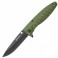 Нож складной Ganzo G620-G1 (длина: 205мм, лезвие: 88мм, черное),хаки
