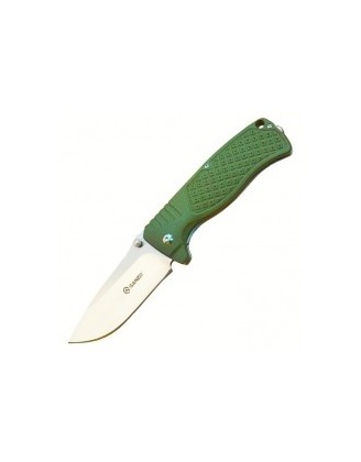 Нож складной Ganzo G722 (длина: 210мм, лезвие: 90мм, сатин), зеленый